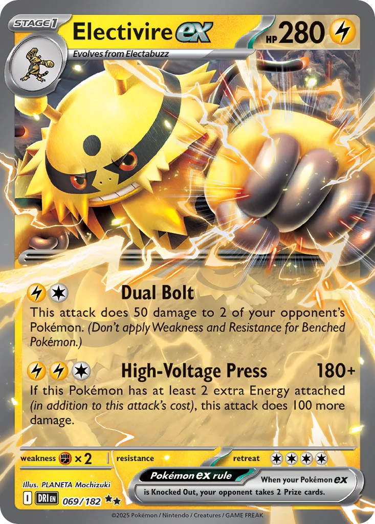 Electivire ex · Destined Rivals