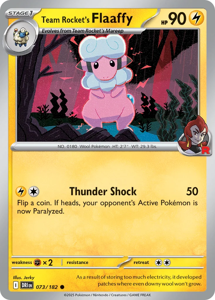 Team Rocket's Flaaffy · Destined Rivals