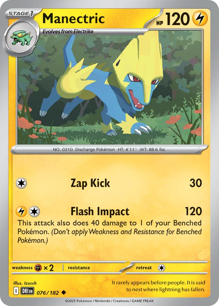 Manectric · Destined Rivals