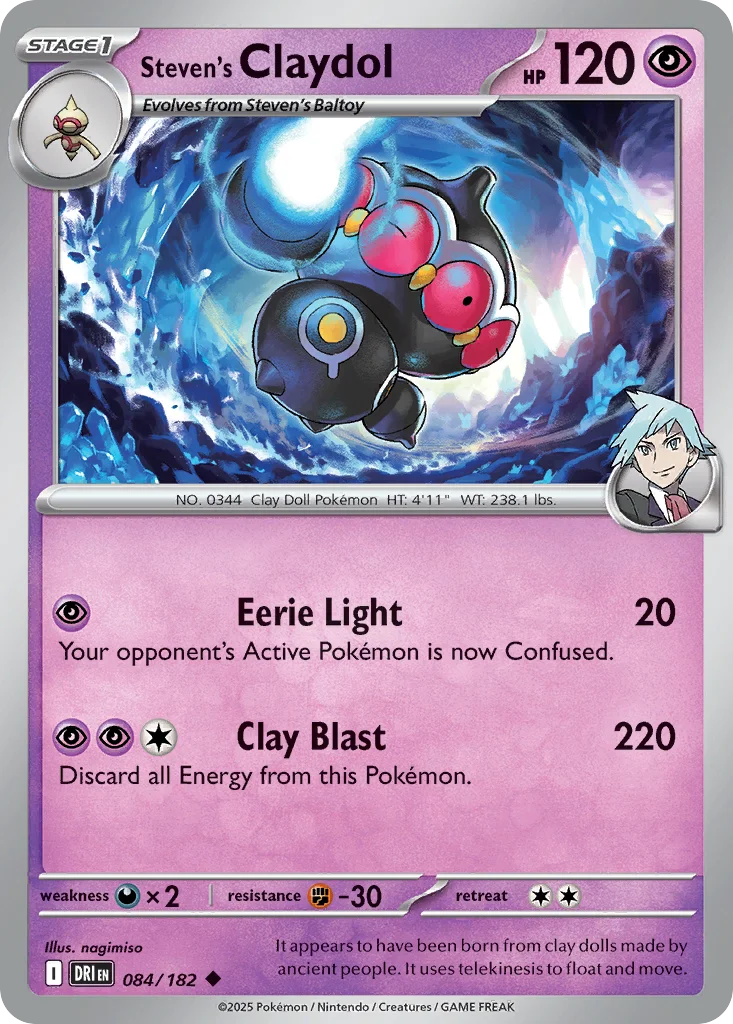 Steven's Claydol · Destined Rivals