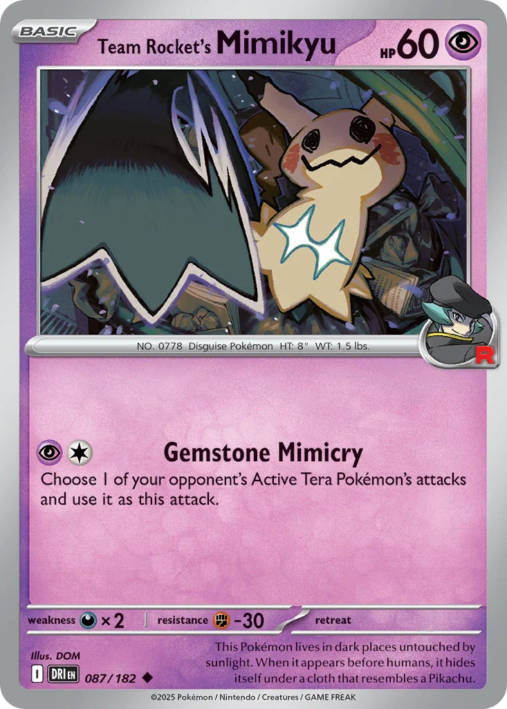 Team Rocket's Mimikyu · Destined Rivals