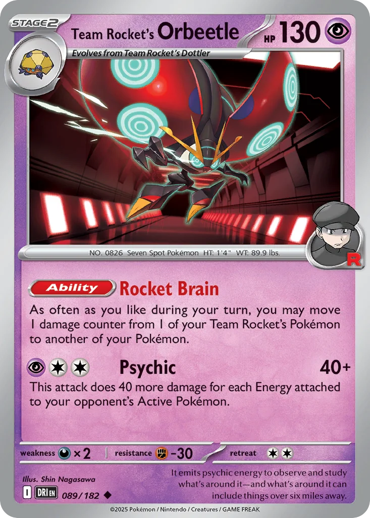 Team Rocket's Orbeetle · Destined Rivals