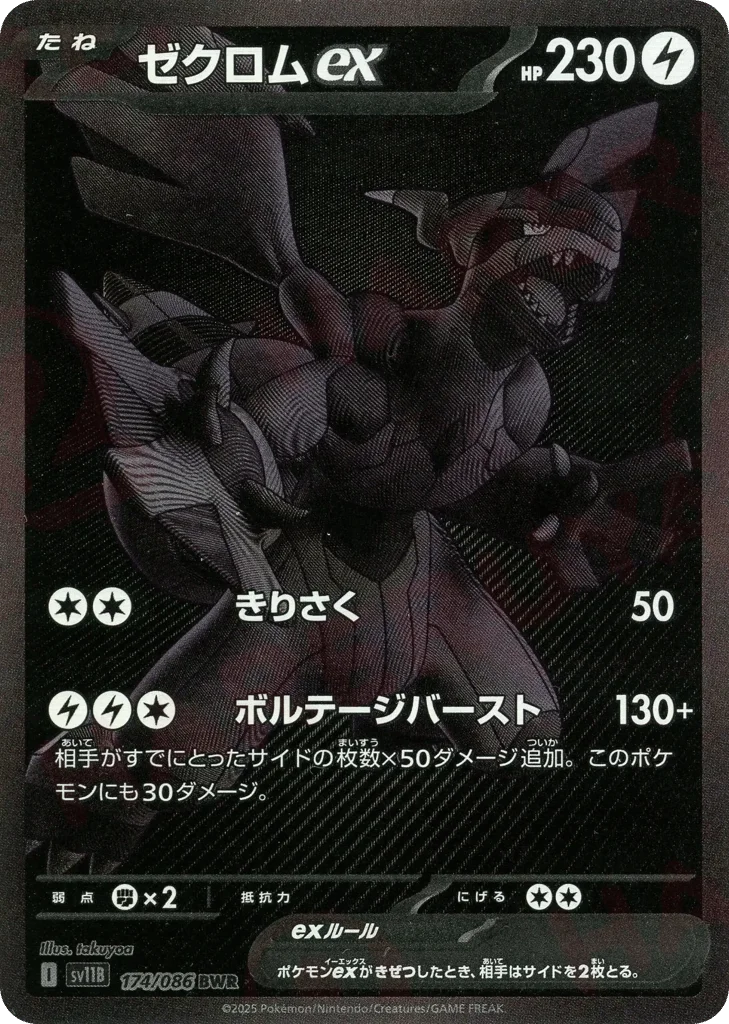 Zekrom ex · Black Bolt