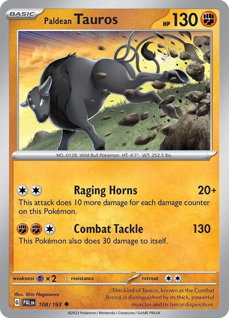 Paldean Tauros · Paldea Evolved
