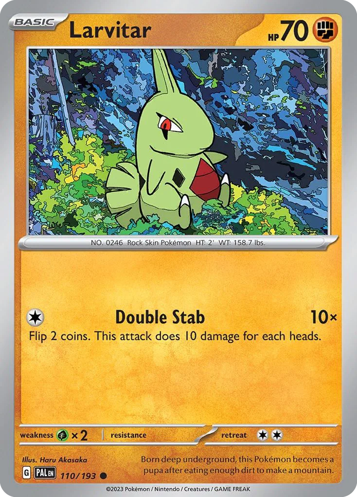 Larvitar · Paldea Evolved