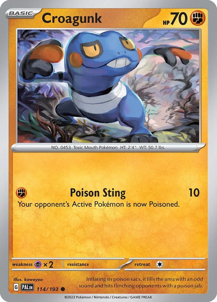 Croagunk · Paldea Evolved
