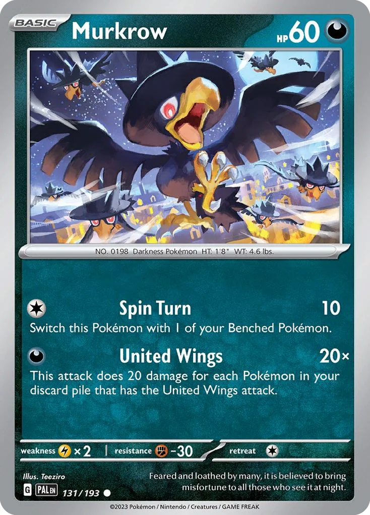 Murkrow · Paldea Evolved