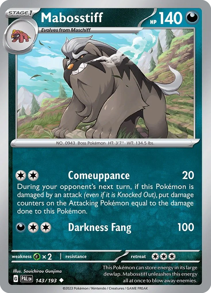 Mabosstiff · Paldea Evolved