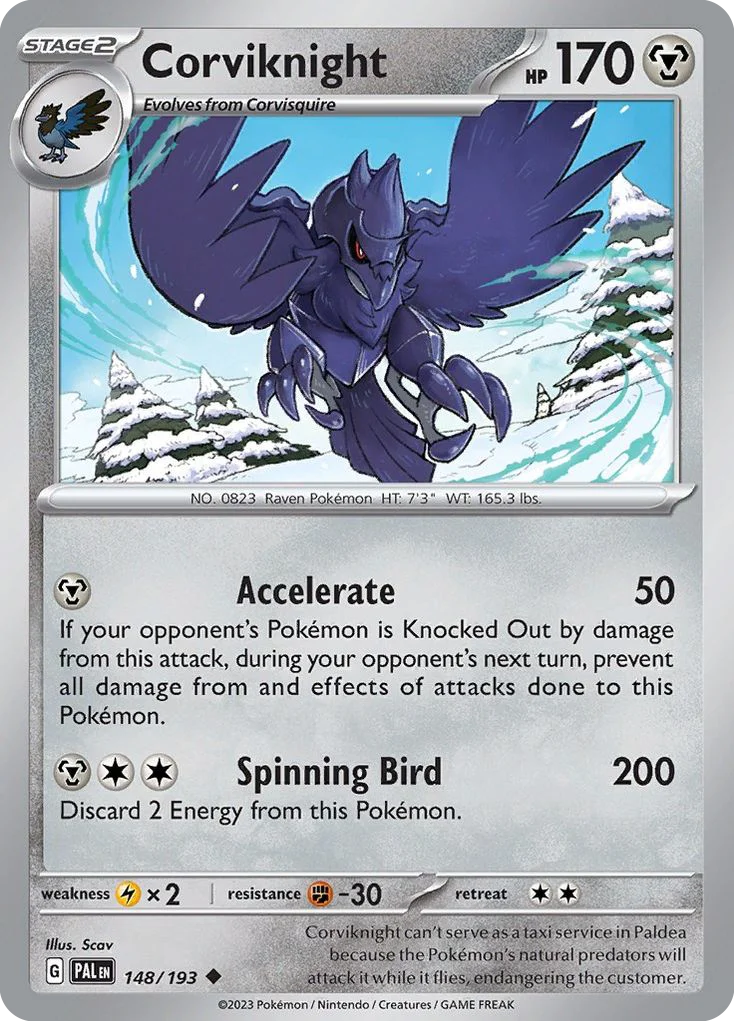 Corviknight · Paldea Evolved