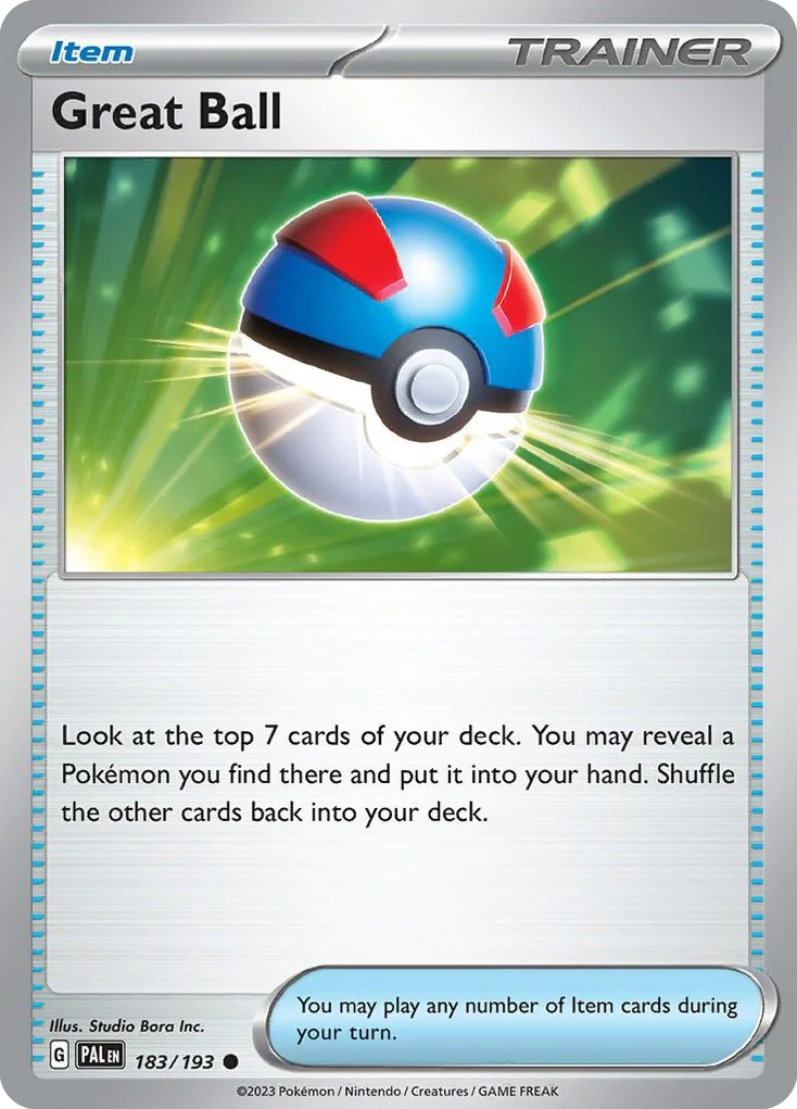 Great Ball · Paldea Evolved