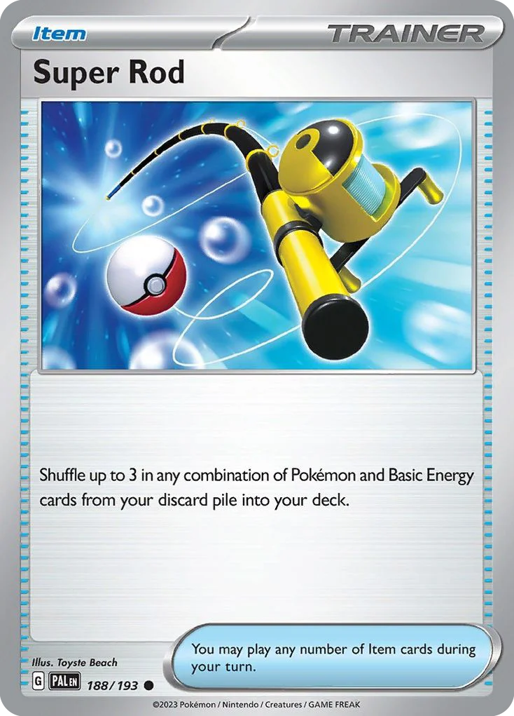 Super Rod · Paldea Evolved