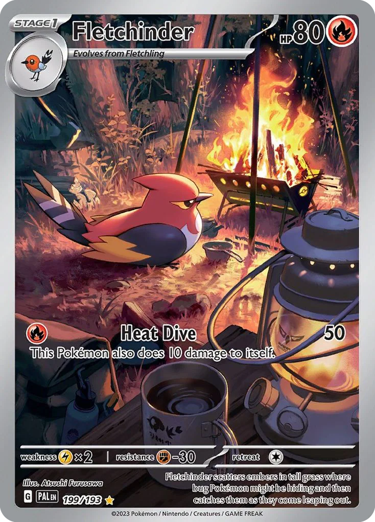 Fletchinder · Paldea Evolved
