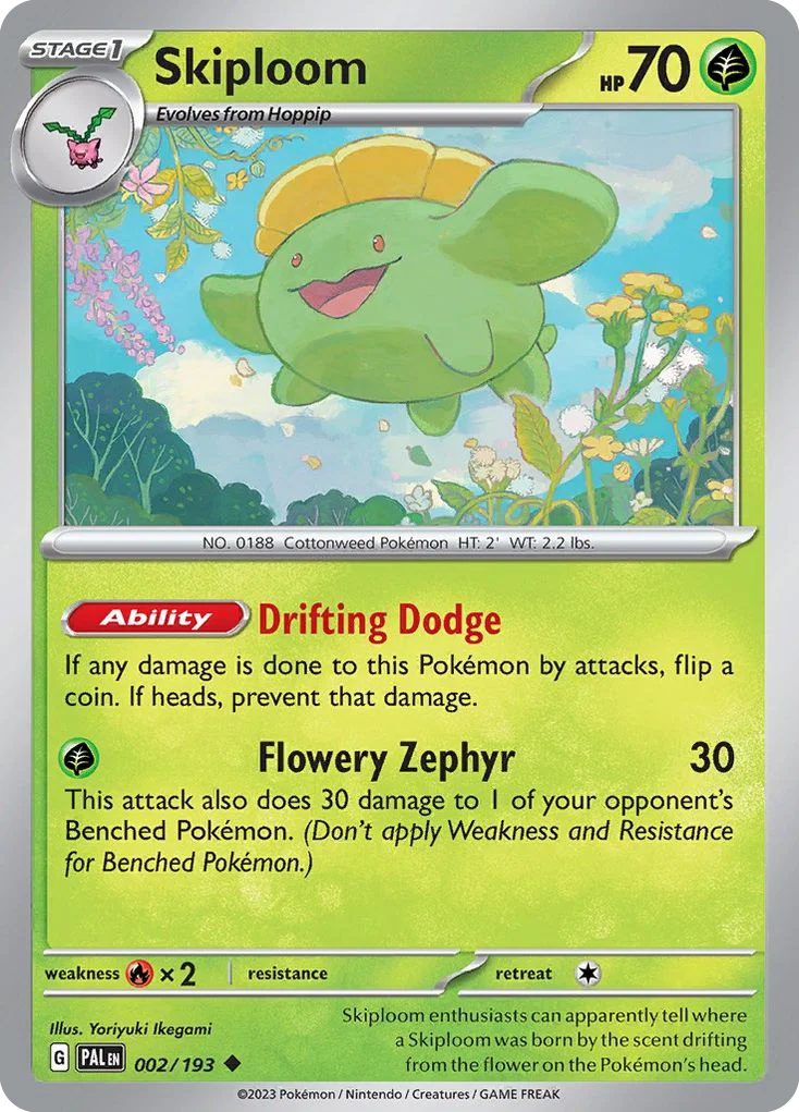 Skiploom · Paldea Evolved