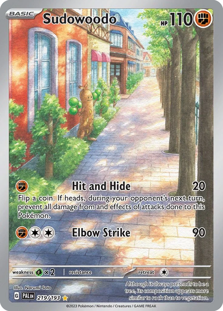 Sudowoodo · Paldea Evolved