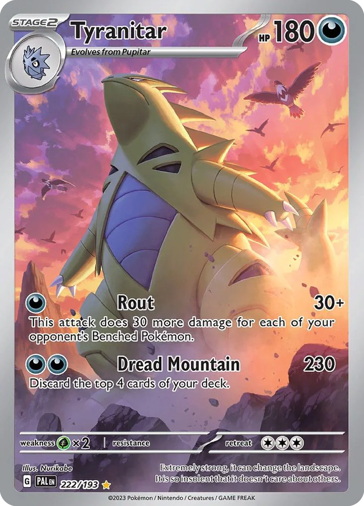 Tyranitar · Paldea Evolved