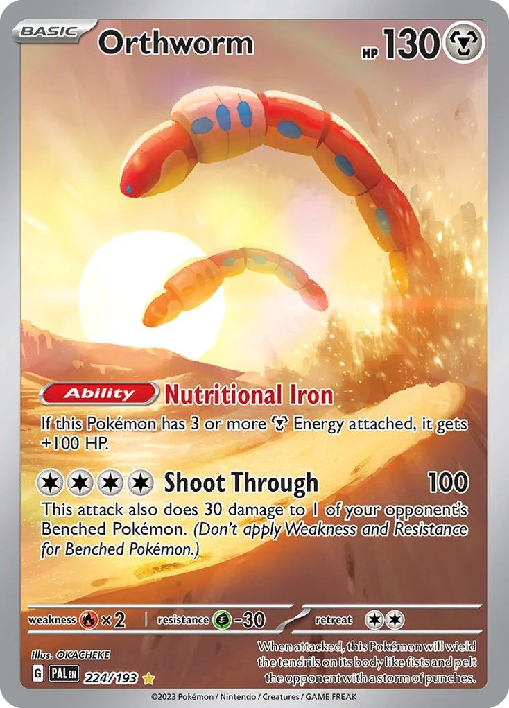 Orthworm · Paldea Evolved