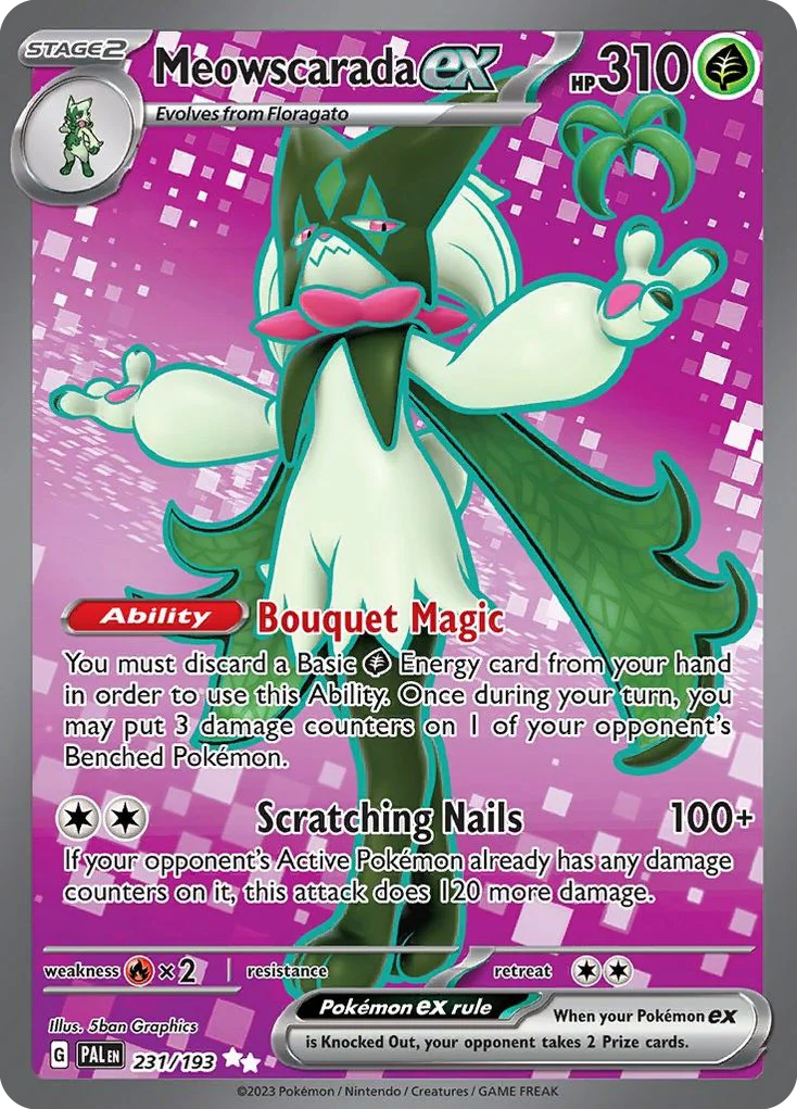 Meowscarada ex · Paldea Evolved