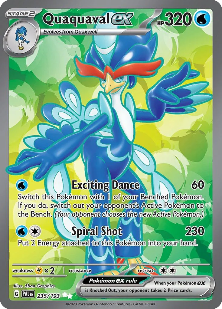 Quaquaval ex · Paldea Evolved