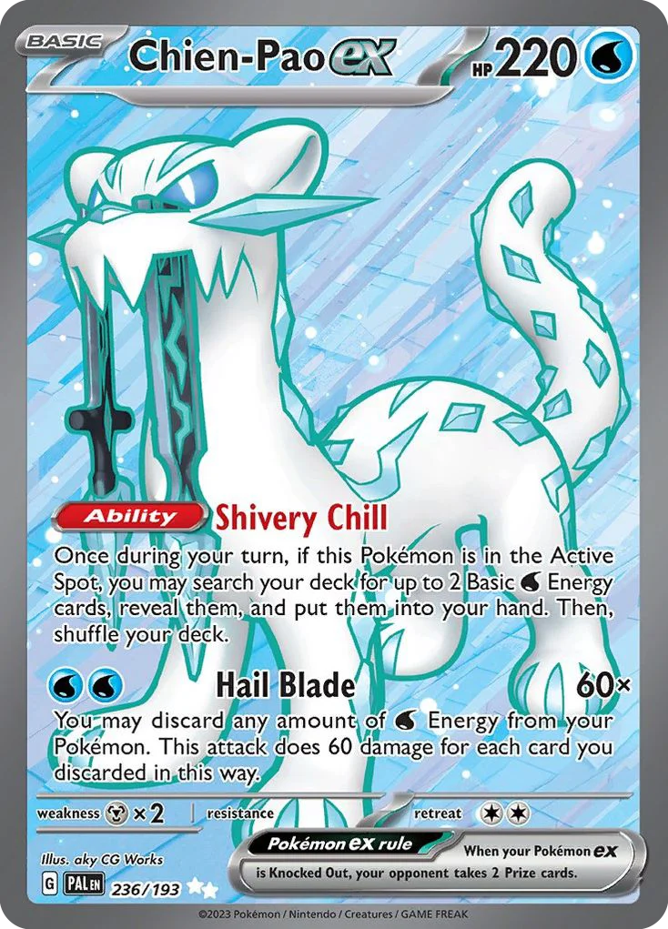 Chien-Pao ex · Paldea Evolved
