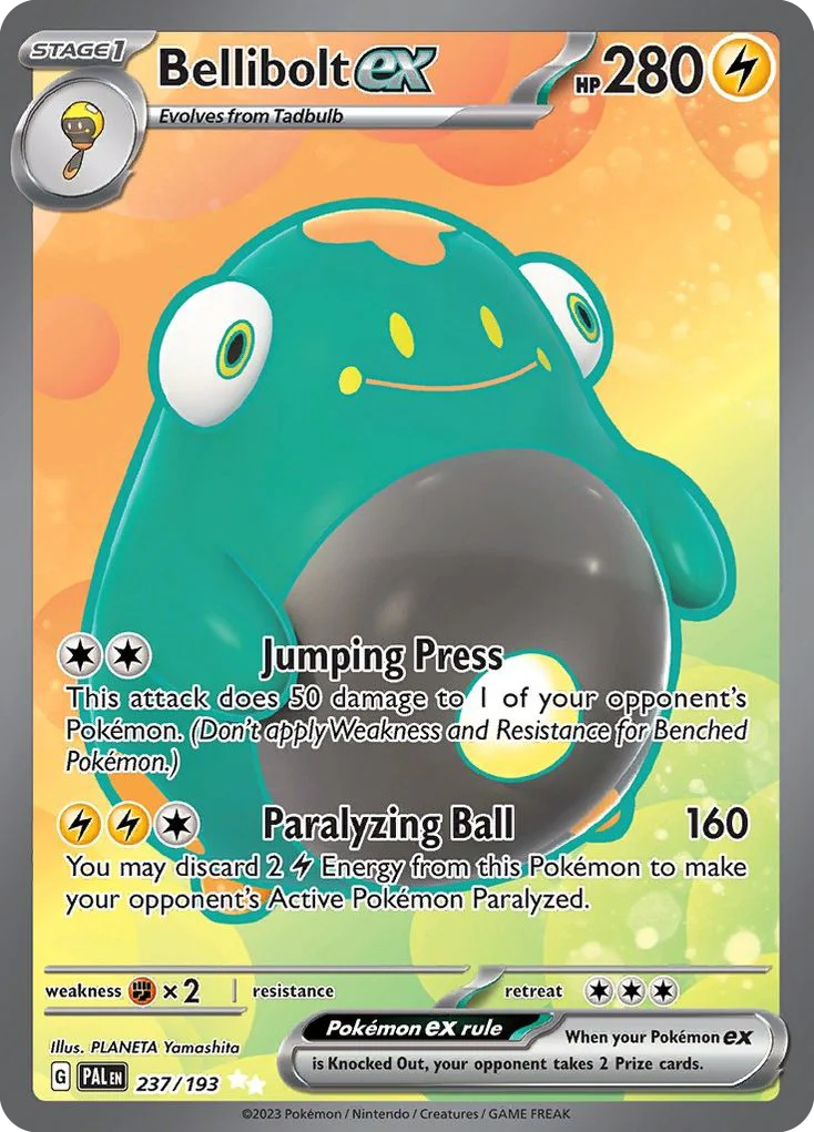 Bellibolt ex · Paldea Evolved