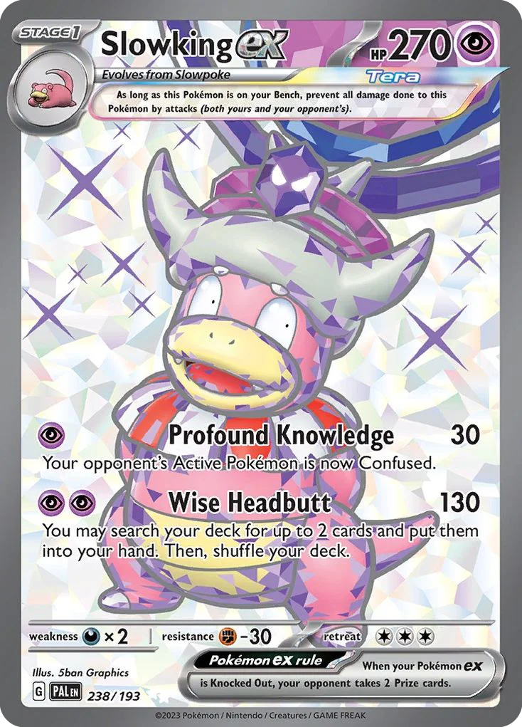 Slowking ex · Paldea Evolved