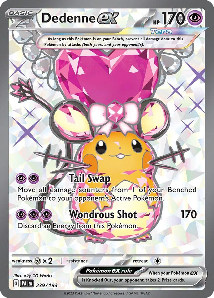 Dedenne ex · Paldea Evolved