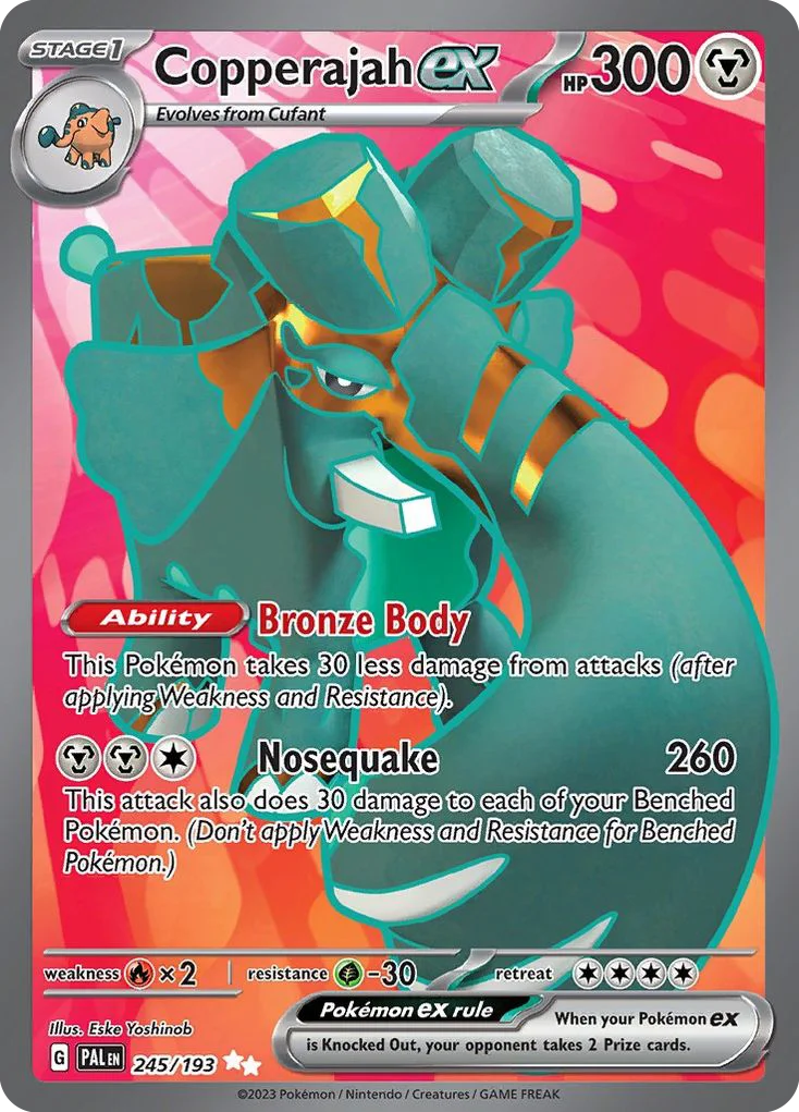 Copperajah ex · Paldea Evolved