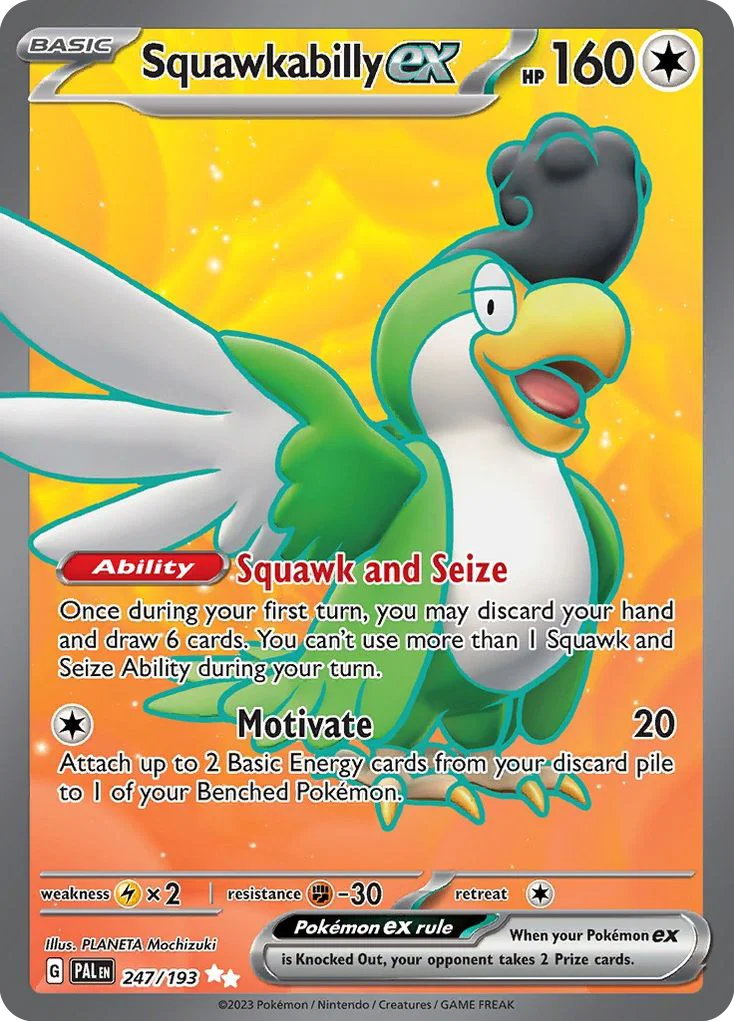 Squawkabilly ex · Paldea Evolved