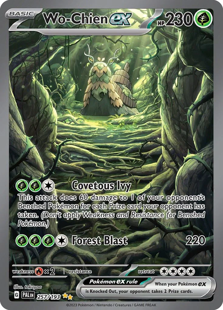 Wo-Chien ex · Paldea Evolved