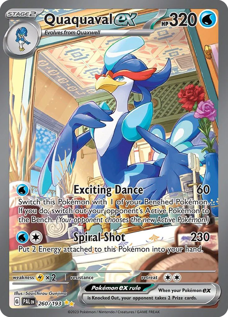 Quaquaval ex · Paldea Evolved