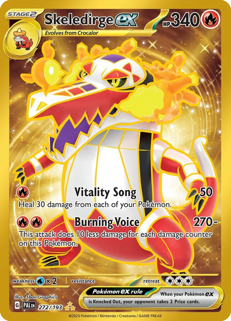 Skeledirge ex · Paldea Evolved