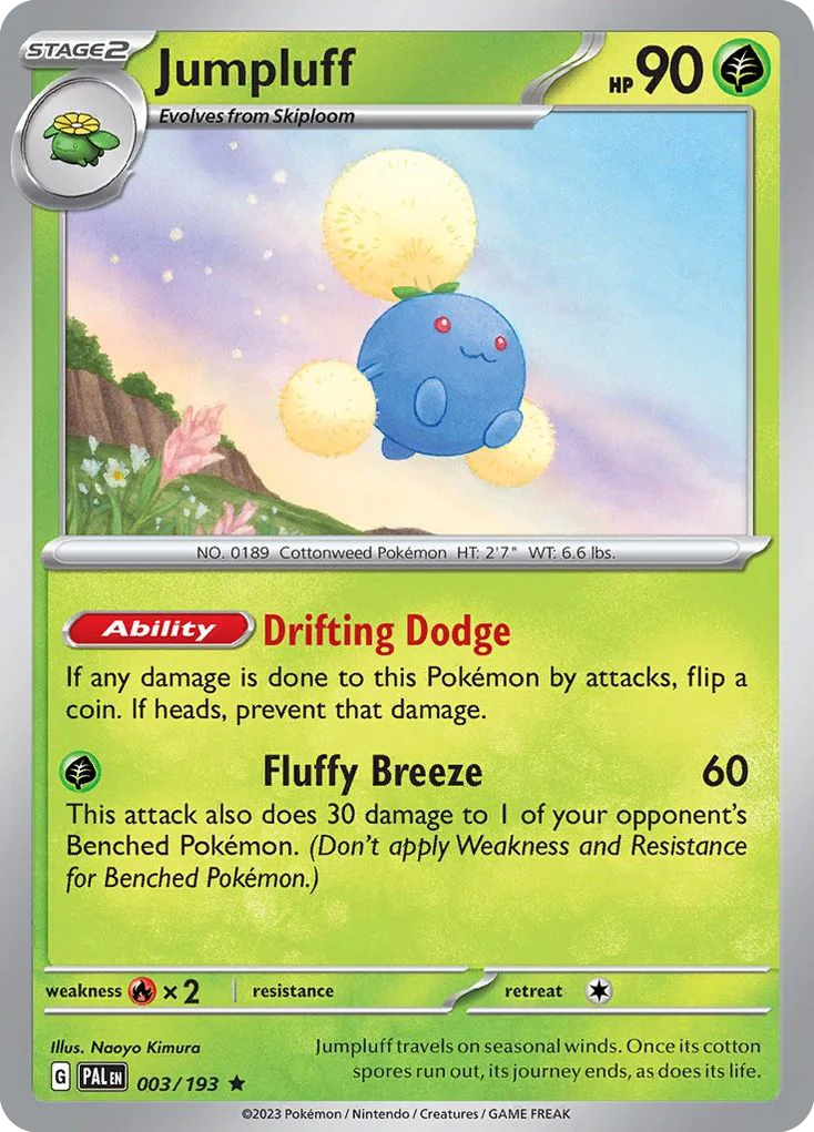 Jumpluff · Paldea Evolved