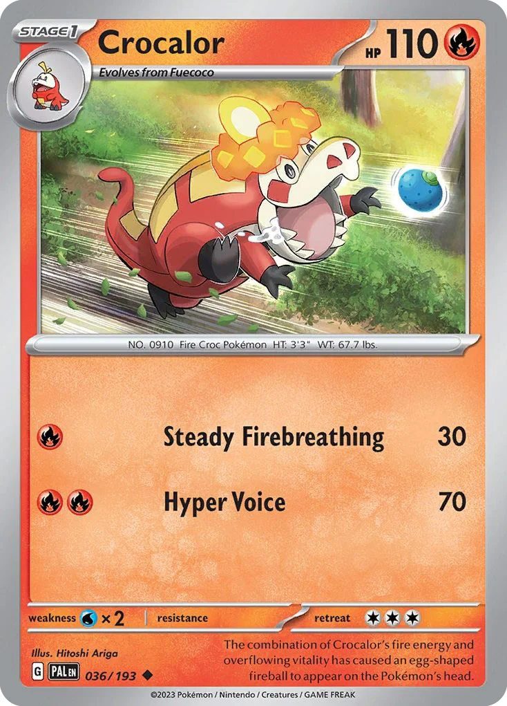 Crocalor · Paldea Evolved