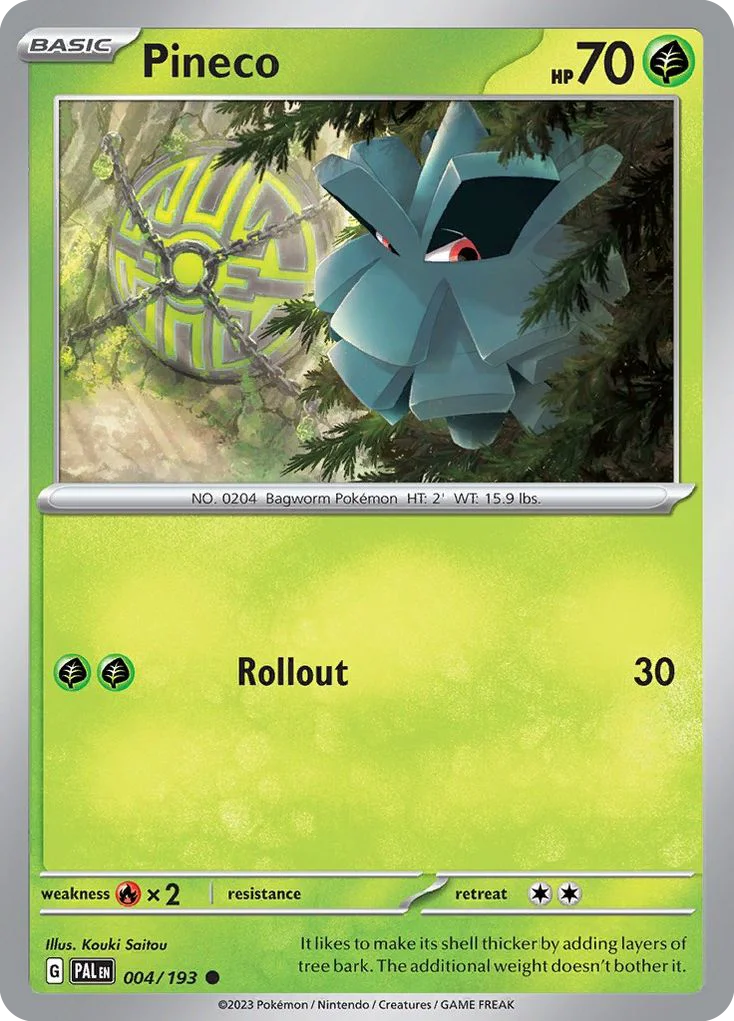 Pineco · Paldea Evolved
