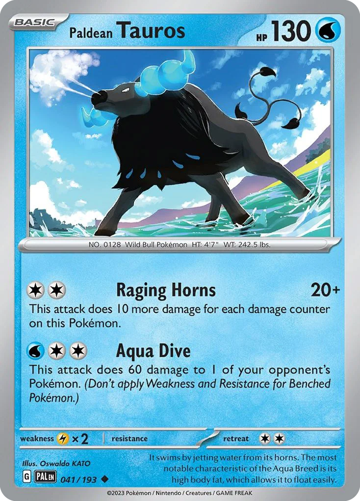 Paldean Tauros · Paldea Evolved