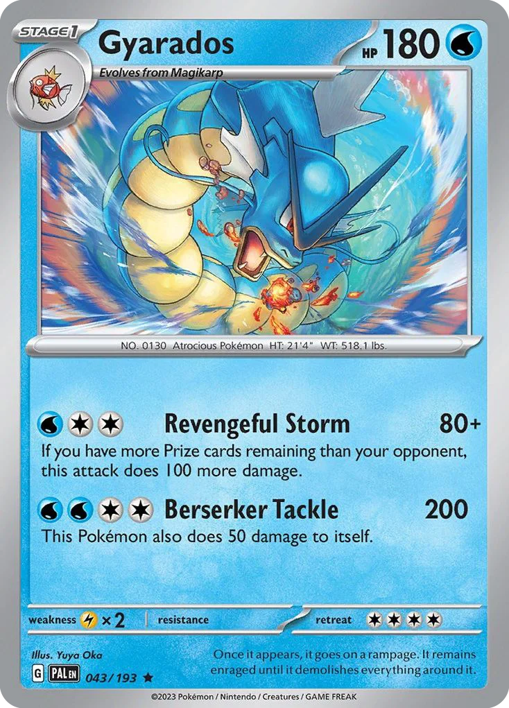 Gyarados · Paldea Evolved