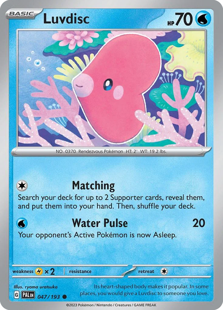 Luvdisc · Paldea Evolved