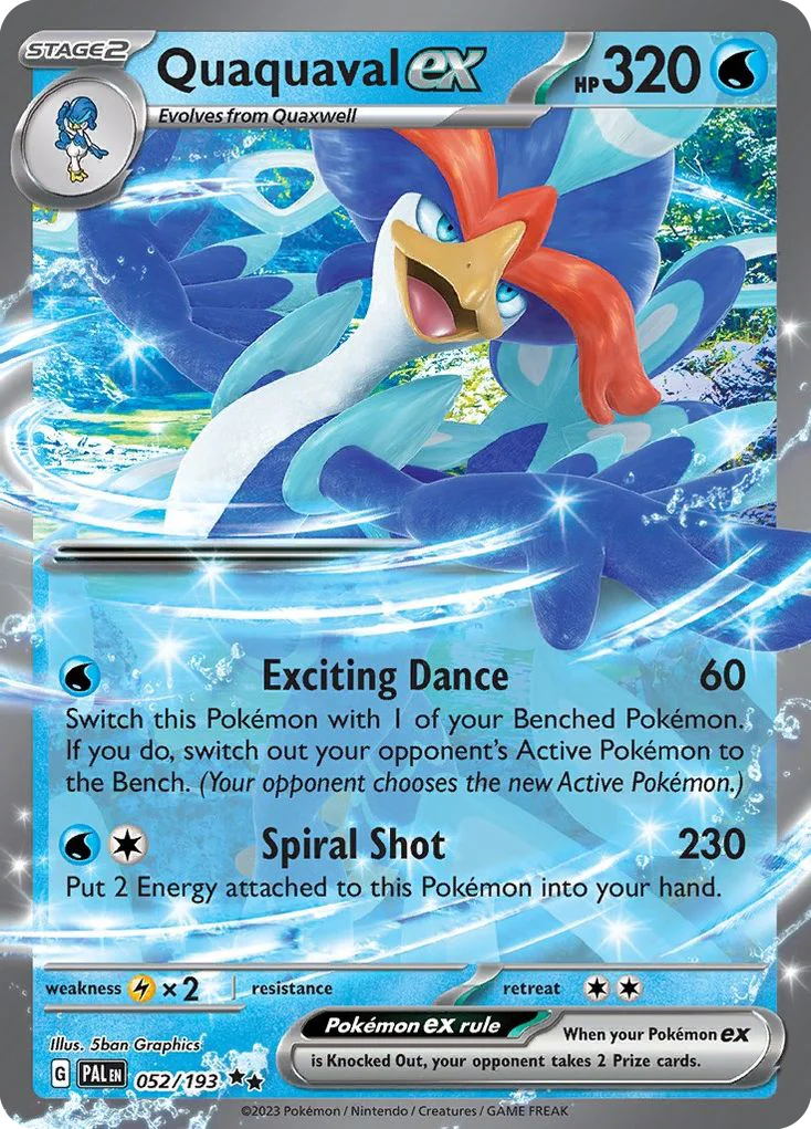Quaquaval ex · Paldea Evolved