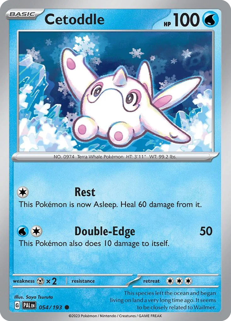 Cetoddle · Paldea Evolved