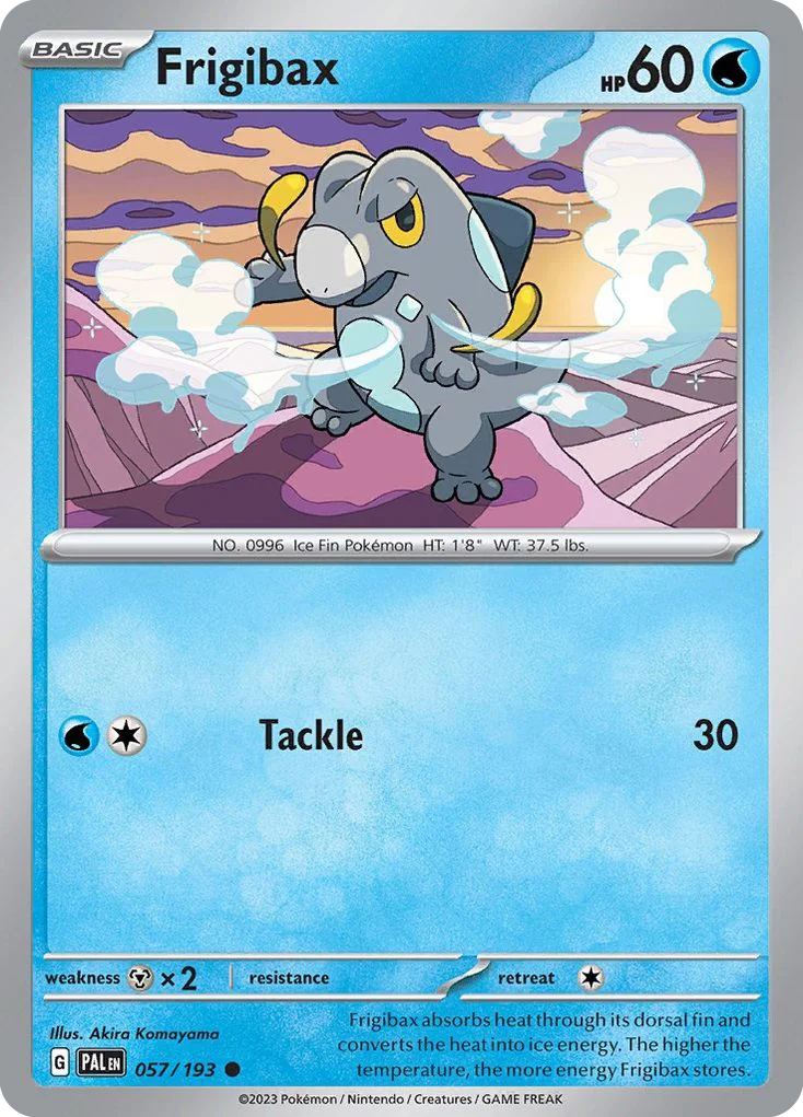 Frigibax · Paldea Evolved