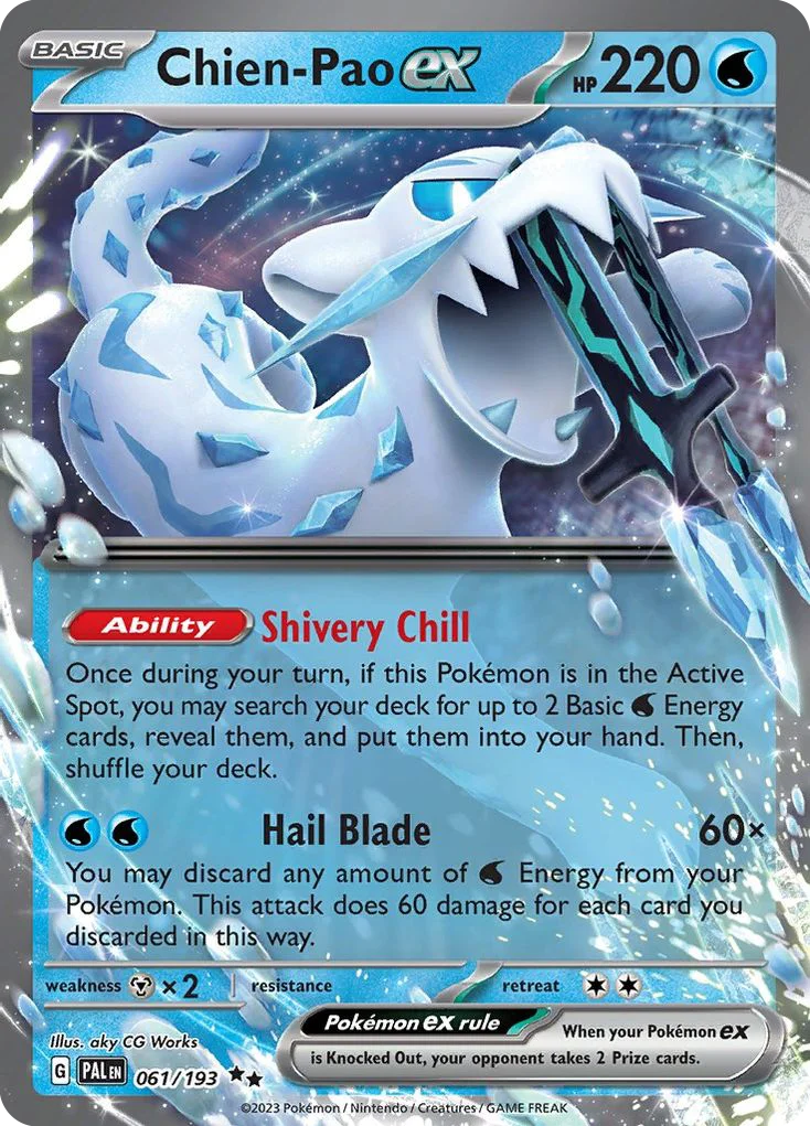 Chien-Pao ex · Paldea Evolved