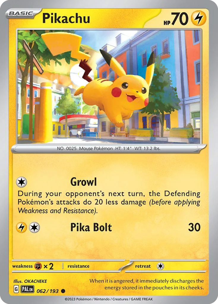 Pikachu · Paldea Evolved