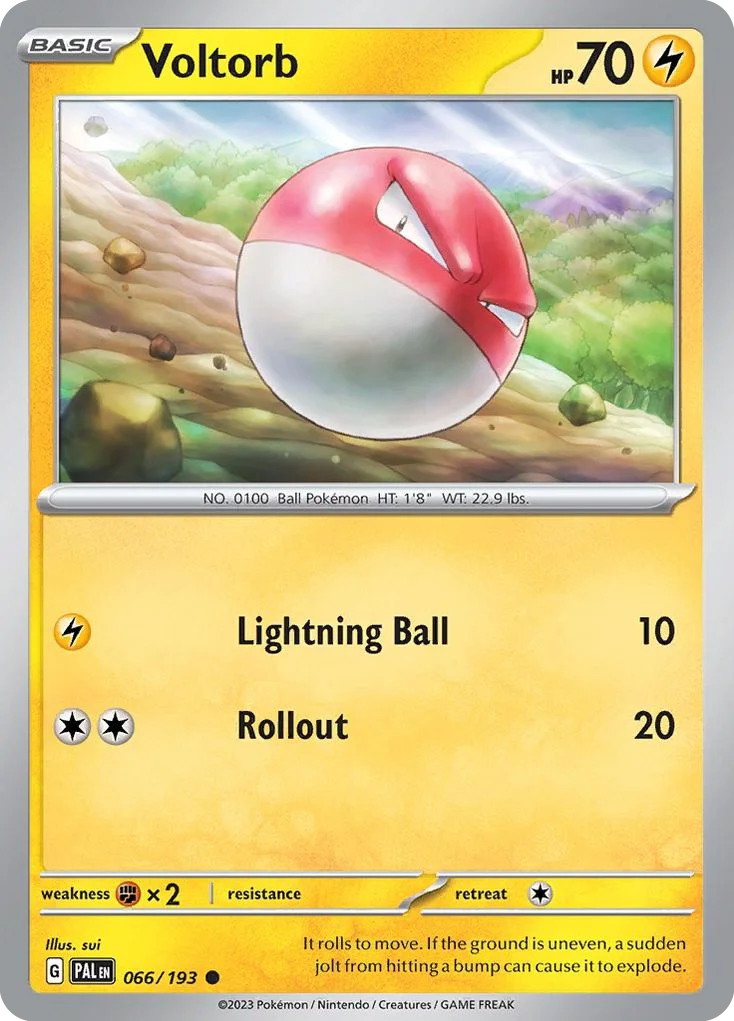 Voltorb · Paldea Evolved
