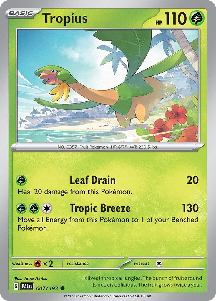 Tropius · Paldea Evolved