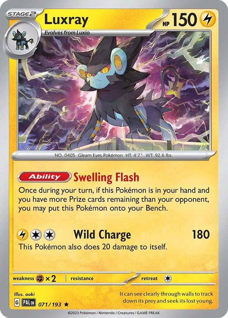 Luxray · Paldea Evolved