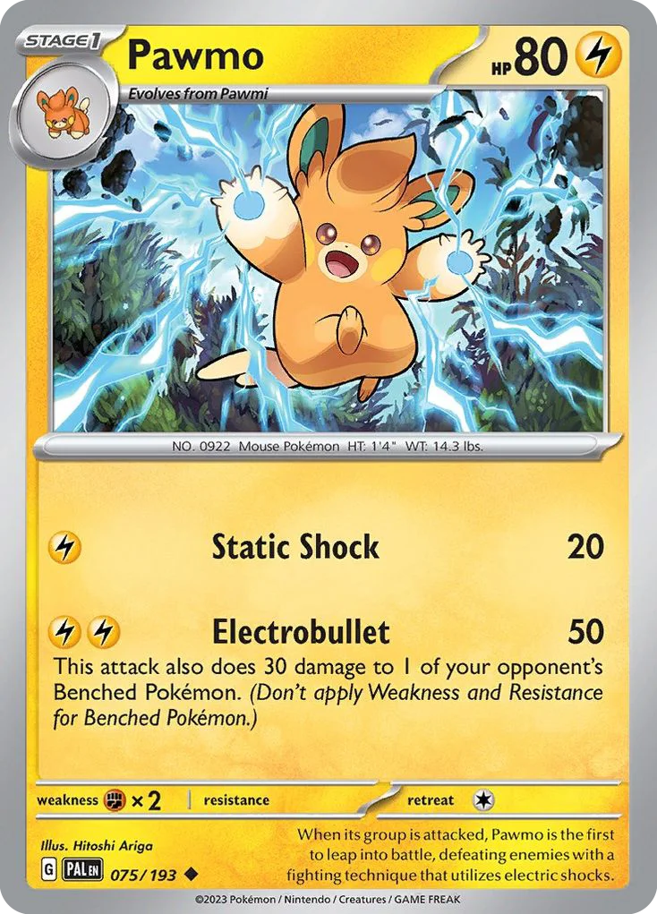 Pawmo · Paldea Evolved