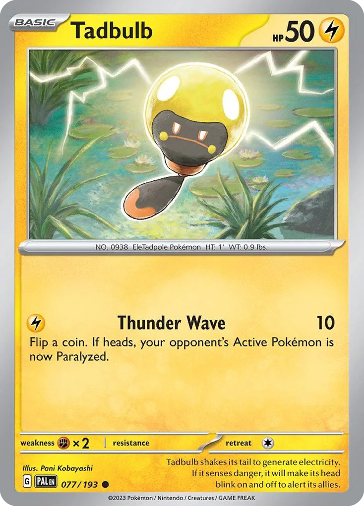Tadbulb · Paldea Evolved