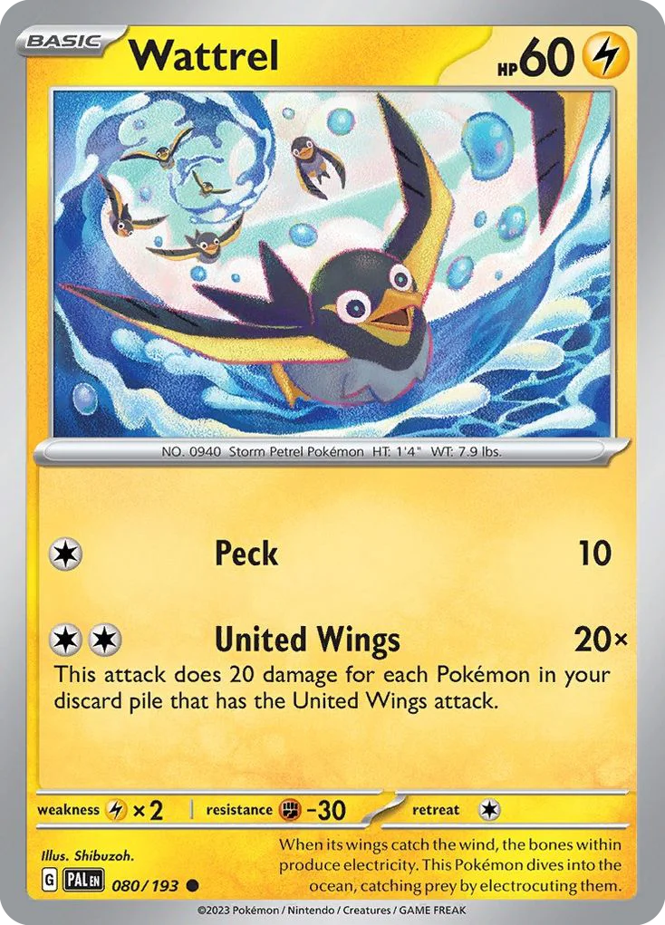Wattrel · Paldea Evolved