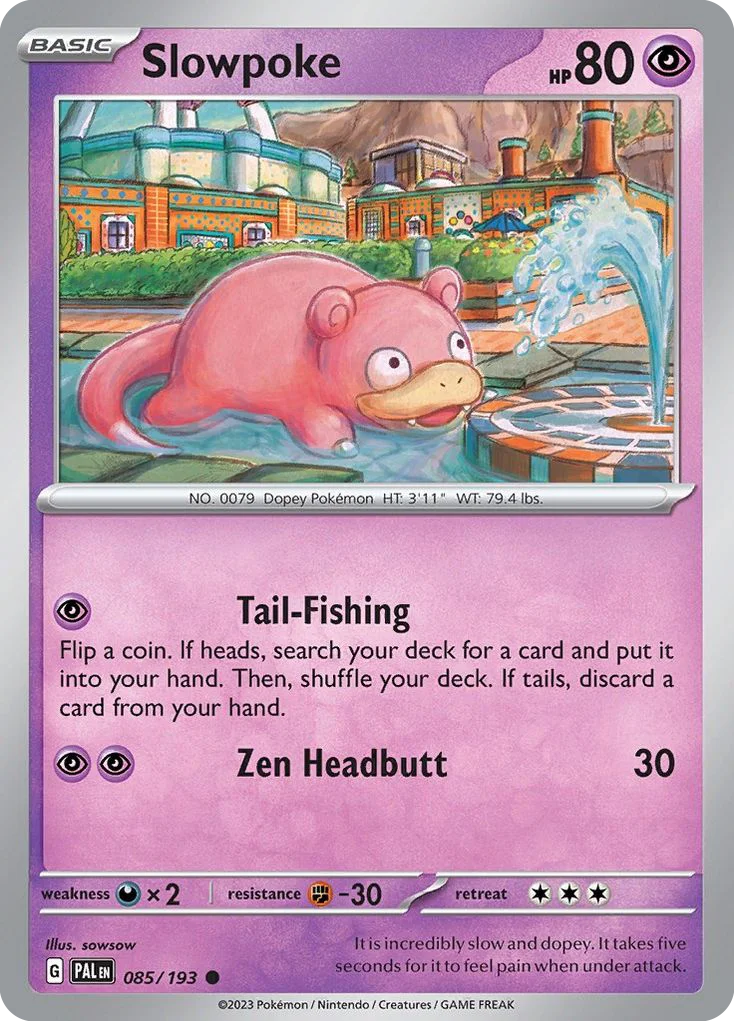 Slowpoke · Paldea Evolved