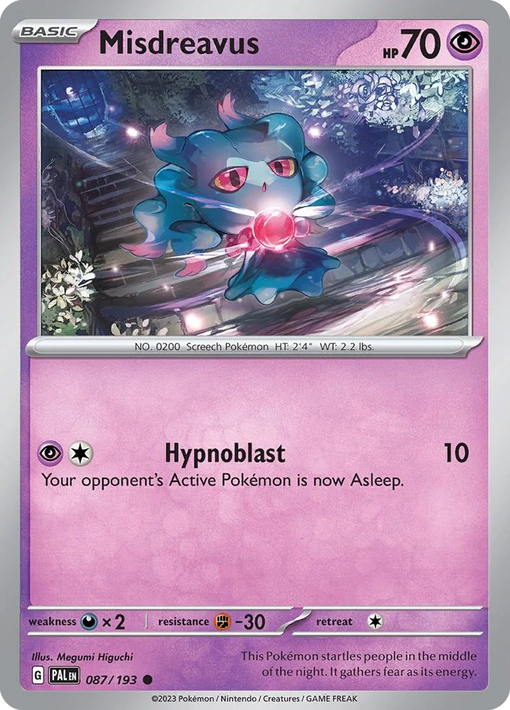 Misdreavus · Paldea Evolved